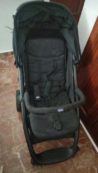 Silla de paseo Chicco negra