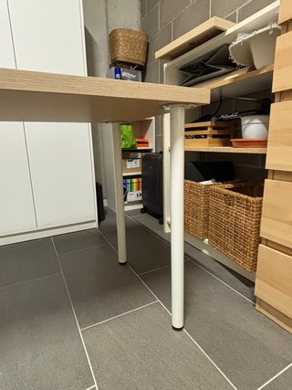Mesa escritorio madera con o sin cajonera