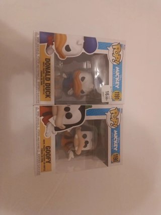 Funko Pop Donald Duck y Goofy Disney