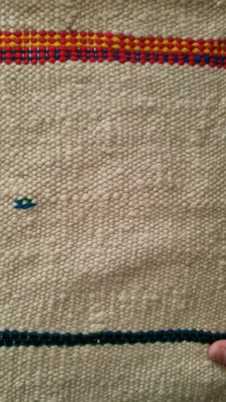 Tappeto berbero fatto a mano in lana