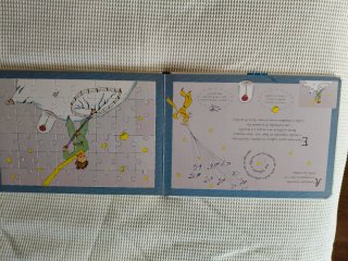 Libro con puzzles El Principito