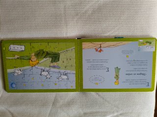 Libro con puzzles El Principito