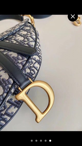 Bolso Dior Saddle Beige y Negro