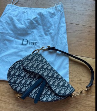 Bolso Dior Saddle Beige y Negro