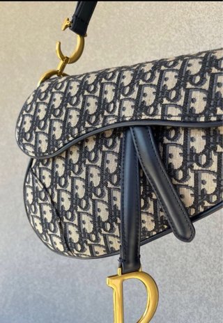 Bolso Dior Saddle Beige y Negro