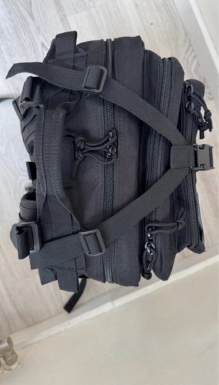 Mochila Táctica Negra 50L