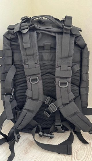 Mochila Táctica Negra 50L