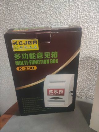 Buzón de Sugerencias Blanco