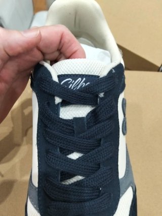 Zapatillas Silbon Hombre Azul y Blanco