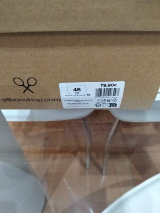 Zapatillas Silbon Hombre Azul y Blanco
