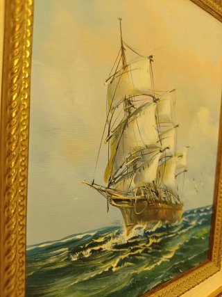 Cuadros de barcos de salón