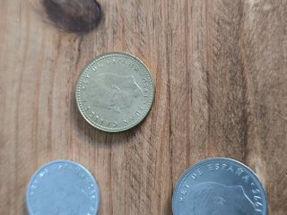 Lote de monedas antiguas de Pesetas
