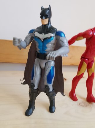 Pack 2 Figuras Batman y Iron Man 30cm