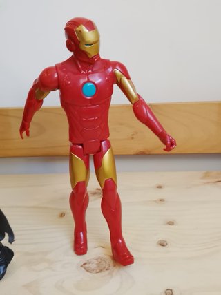 Pack 2 Figuras Batman y Iron Man 30cm