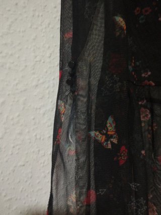 Blusa Stradivarius M/L Mariposas Flores