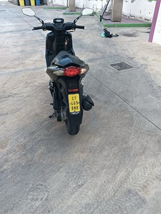 Peugeot Speedfight Scooter Azul y Negro