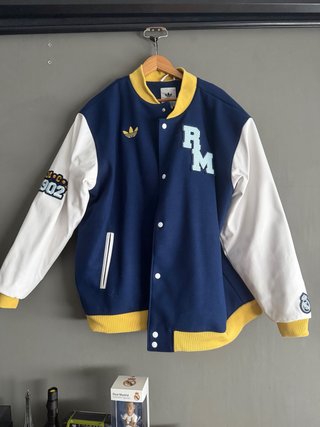 Chaqueta Adidas Real Madrid VRCT Azul/Amarillo