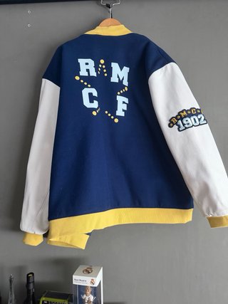 Chaqueta Adidas Real Madrid VRCT Azul/Amarillo
