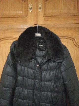 Plumífero negro talla XL