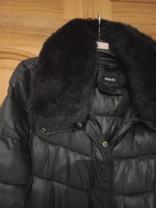 Plumífero negro talla XL