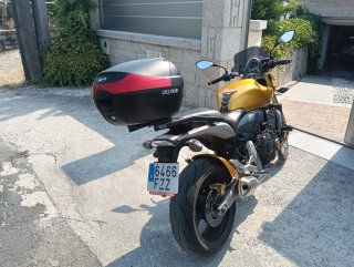 Honda Hornet dorada