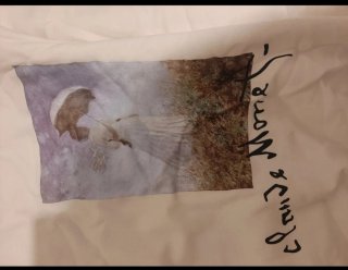 Sudadera Blanca con Estampado