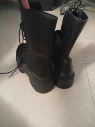 Botas con plataforma talla 41