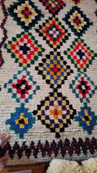 Tappeto berbero lana originale Marocco