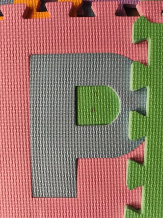 Alfombra puzzle infantil letras y números 32 uds