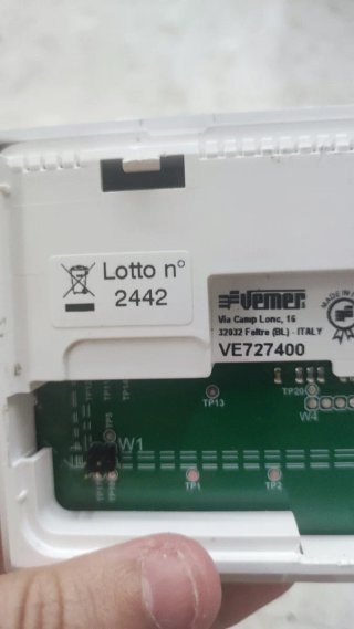 Termostato Vemer Blanco