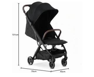 Silla de paseo ligera negra