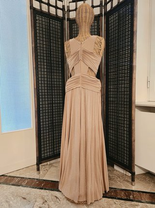 Abito Elisabetta Franchi Albicocca