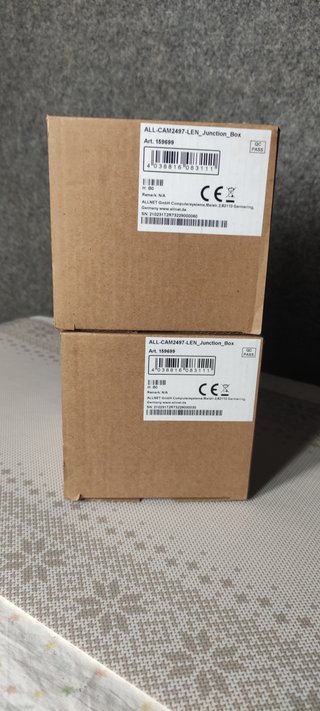 Cajas conexión ALLNET cámaras (Pack 2)