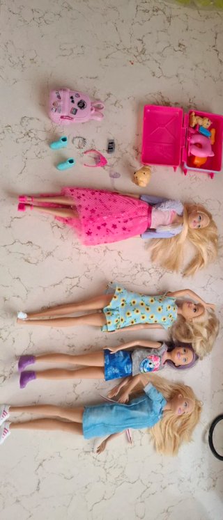 Lote Barbie con accesorios