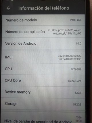 Teléfono Móvil Azul 512 Gb 40€