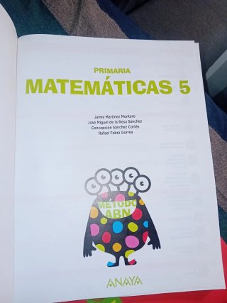 Matemáticas ABN 5° de primaria.