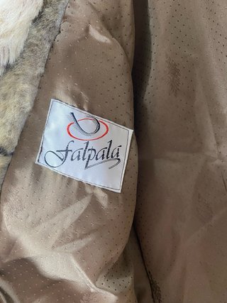 Cappotto a pelliccia donna taglia IT 50