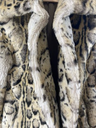 Cappotto a pelliccia donna taglia IT 50