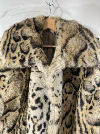 Cappotto a pelliccia donna taglia IT 50