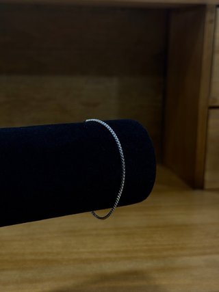 Pulsera Veneciana de Plata de Ley 925 para Hombre