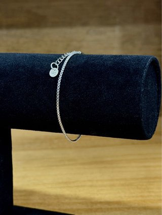 Pulsera Veneciana de Plata de Ley 925 para Hombre