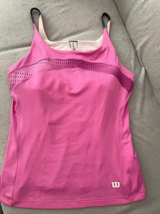 Camiseta deportiva Wilson rosa Talla L