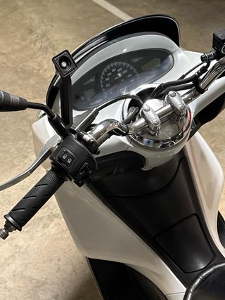 Honda Scooter Plata/Blanco