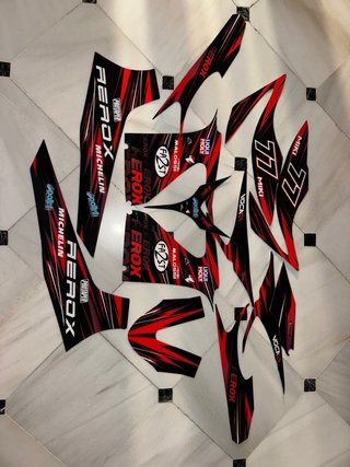 Vinilos Yamaha Aerox brillantes