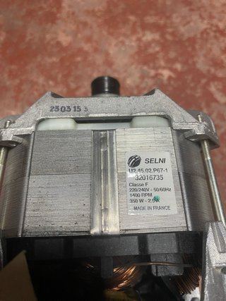 Recambio Lavadora Fagor FE-6212A Motor