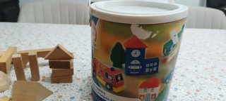 2 Juegos Construcción Madera +200 Piezas