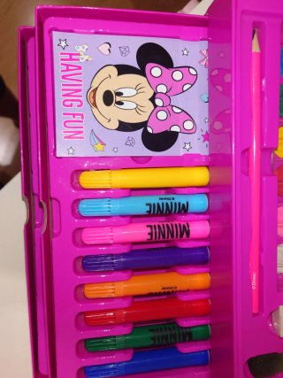 Estuche de Colores Minnie Mouse