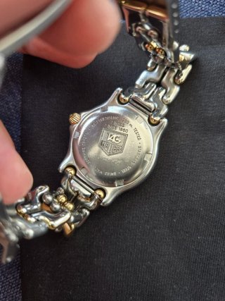 Reloj Tag Heuer Profesional Oro/Plata