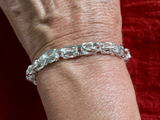 Pulsera Plata 925 de 22 cm