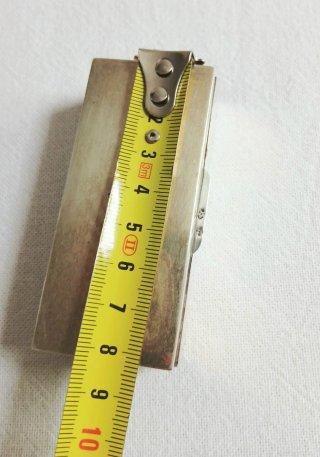 Cajita de plata con iniciales AR